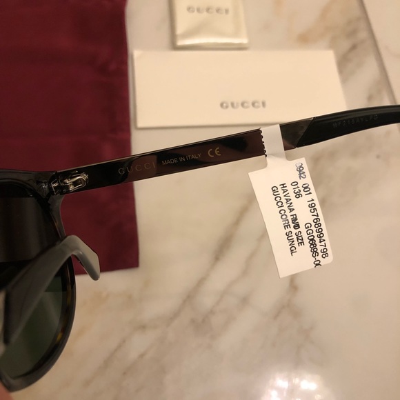 NEW GUCCI AVIATOR SUNGLASSES - Picture 11 of 12